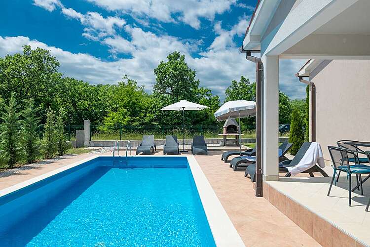 Swimming Pool — Casa Celestina &#151; Vinež, Labin, Rabac-Labin (Villa with pool) (32/39)