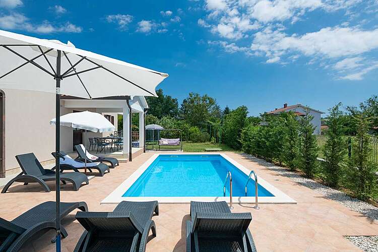 Swimming Pool — Casa Celestina &#151; Vinež, Labin, Rabac-Labin (Villa with pool) (4/39)