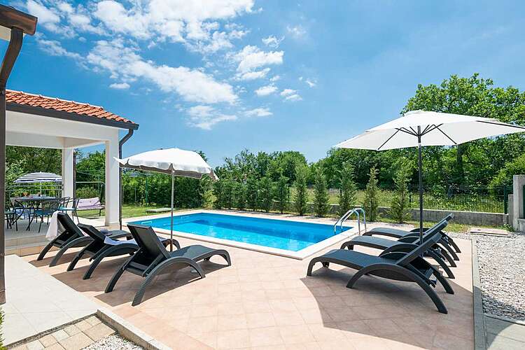 Swimming Pool — Casa Celestina &#151; Vinež, Labin, Rabac-Labin (Villa with pool) (8/39)