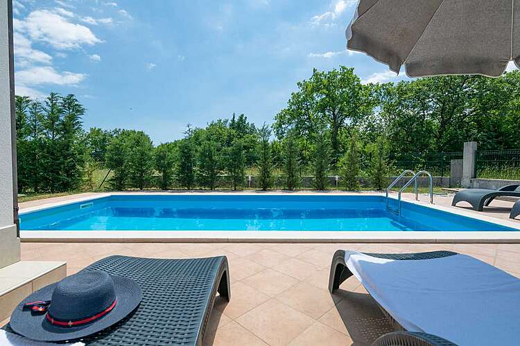Swimming Pool — Casa Celestina &#151; Vinež, Labin, Rabac-Labin (Villa with pool) (9/39)