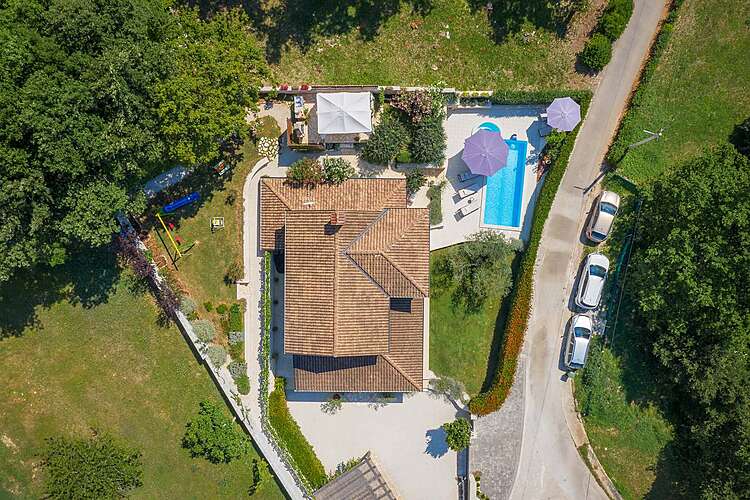 Exterieur — Villa Vidova &#151; Bašići, Tinjan (Villa met zwembad) (46/48)