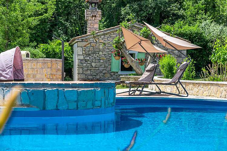 Swimming Pool — Casa Corona &#151; Županići, Labin, Rabac-Labin (Holiday home) (3/30)