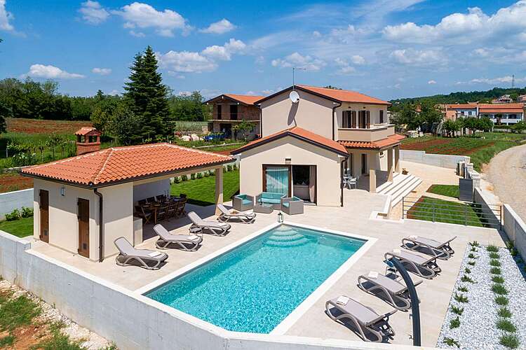 Uitzicht — Villa Alena &#151; Ferenci, Vižinada (Villa met zwembad) (43/45)