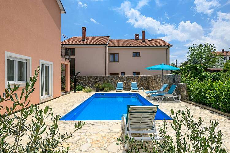 Schwimmbad — Villa Slava &#151; Matulji, Opatija, Ostküste Istriens (Villa mit Pool) (2/42)