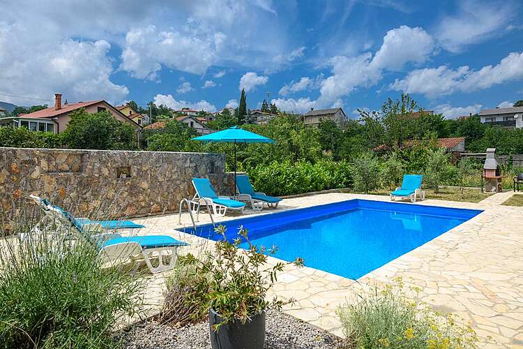 Zwembad — Villa Slava &#151; Matulji, Opatija, De oostelijke kust van Istrië (Villa met zwembad) (5/42)