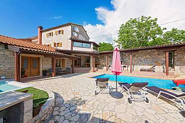 Casa Antoli — Bašići, Tinjan (Villa met zwembad) - Zwembad