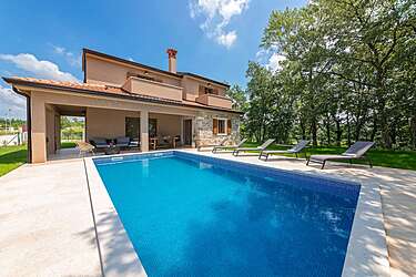 Villa Brih III — Pilati, Motovun (Villa with pool) - Swimming Pool