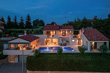 Villa Rotonda — Lindar, Pazin (Villa with pool) - Exterier